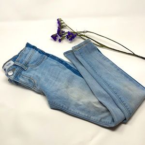 Old Navy adjustable ballerina jeggings for girls. Size 8. EUC